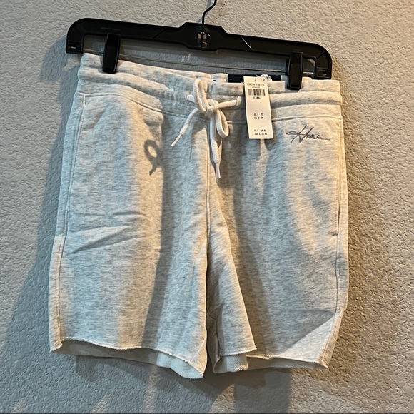 hollister must have terry jogger shorts